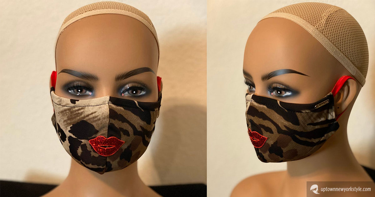 Uptown New York Style Adds Fashionable Flair to COVID-19 Face Masks