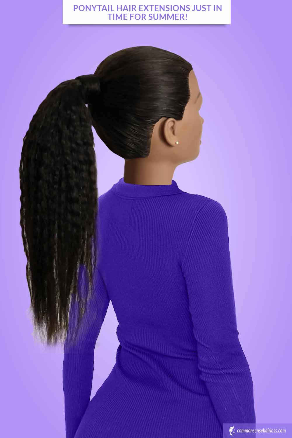 Ponytail Hair Extensions Just In Time For Summer!