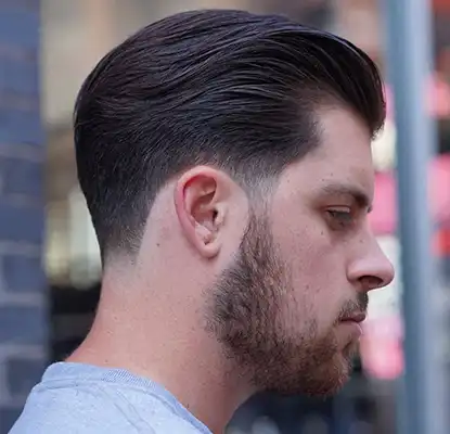 Taper Haircut on Man with Thinning Hair